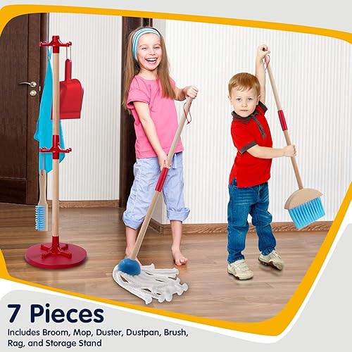 Toddler Girl Toys Kids Cleaning Set Toy Cleaning Set Broom And
