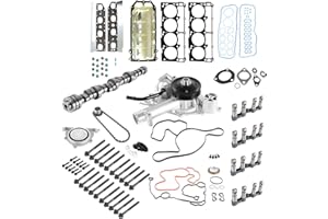 INGKAN 5.7L Hemi MDS Lifters Camshaft Cylinder Head Gaskets Set w/Water Pump Fits for Chrysler Aspen, for Dodge Durango, for 