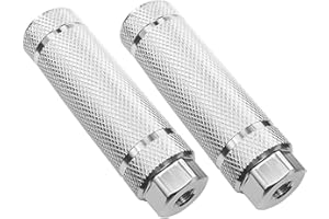 WADEKING WHW Aluminum Alloy Bike Pegs,Fit 3/8 inch Axles,Foot Pedals Backseats Stands,Durable, Non-Slip (2 Pcs)