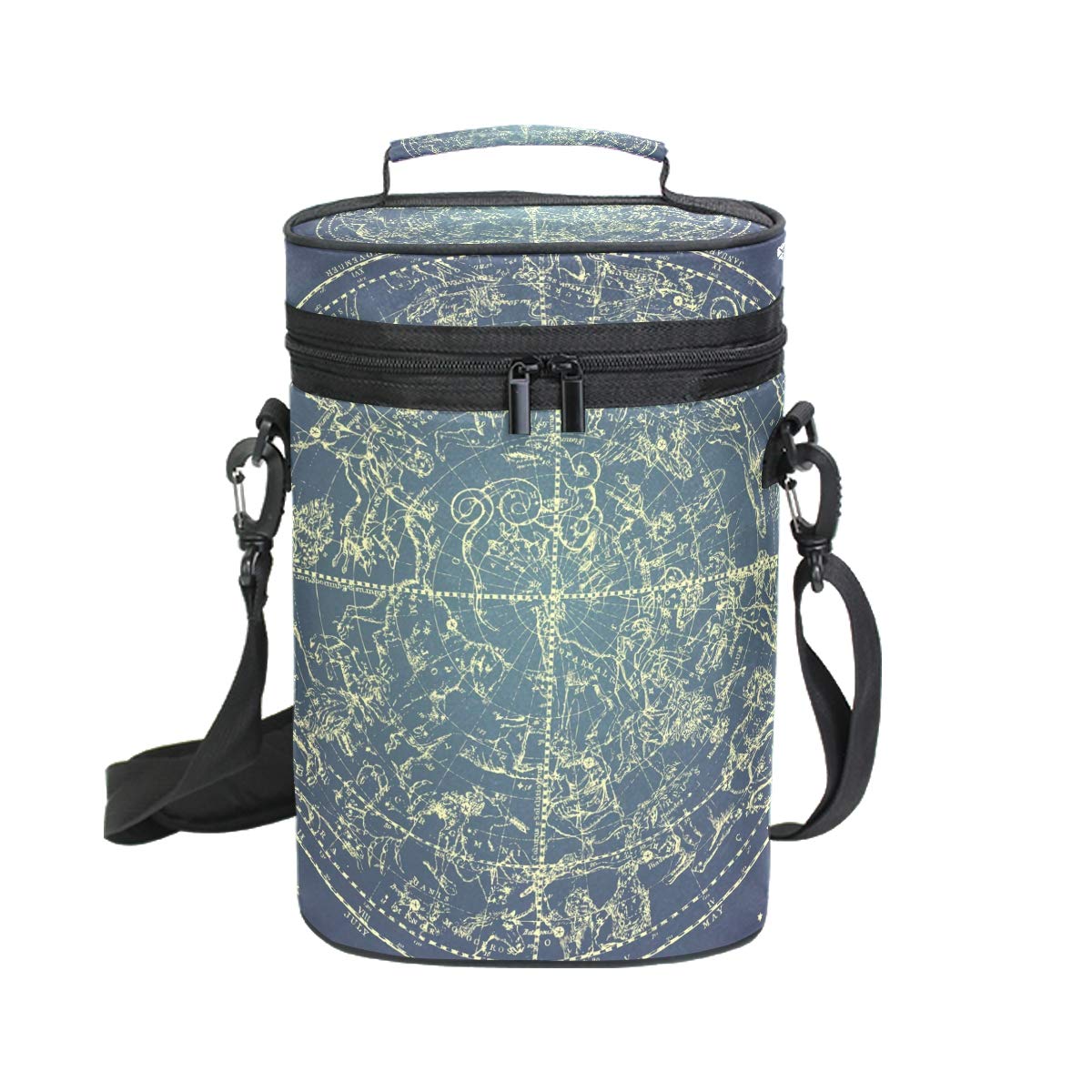 vintage constellation luggage