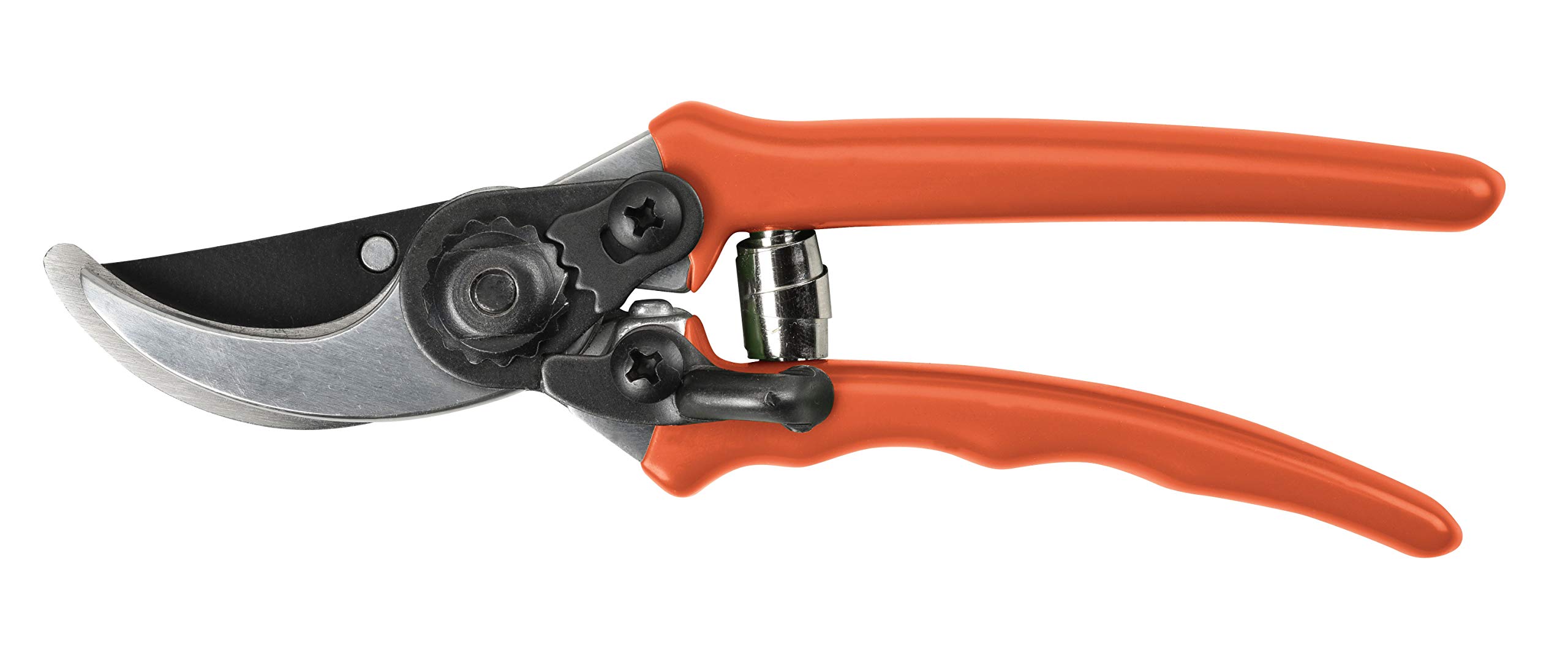 Burgon & Ball RHS Endorsed Terracotta Handle Micro Secateur, 16 cm Length, Orange