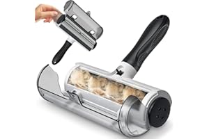 Belife Pet Hair Remover Roller Reusable Lint Roller for Dog and Cat Hair, Multi-Surface Pet Hair Removal Tool for Couch, Furniture, Carpet, Clothes, Bedding (Black)