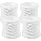 Gazeer Humidifier Replacement Filter Compatible with Canopy Bedside and Nursery Humidifier,Made with Wood Pulp, Paper Filter, 4-Pack
