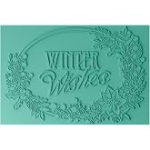 Sizzix 3-D Textured Impressions Embossing Folder Winter Wishes by Jen Long