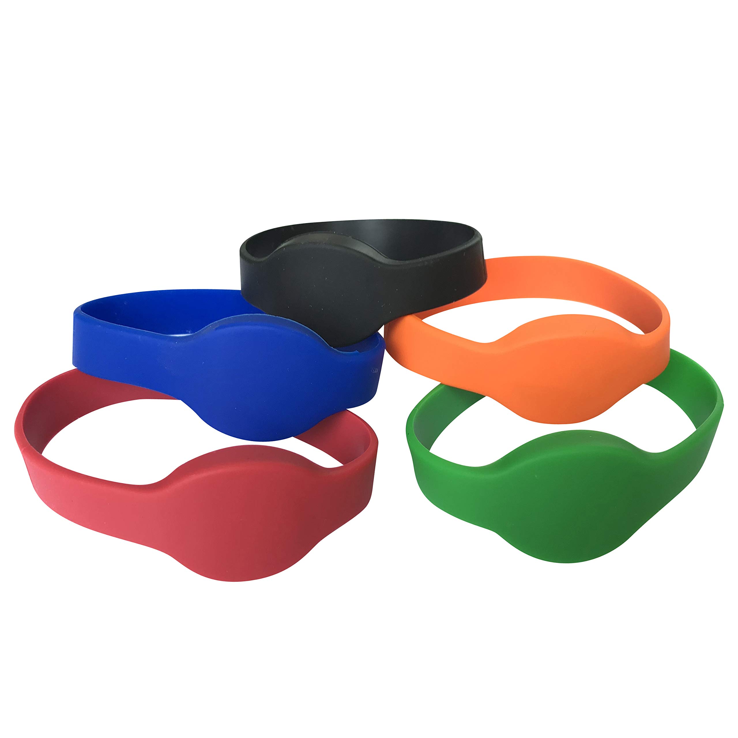 YARONGTECH RFID wristband 125 khz EM4100 TK4100 Access Silicone Bracelet pack of 5