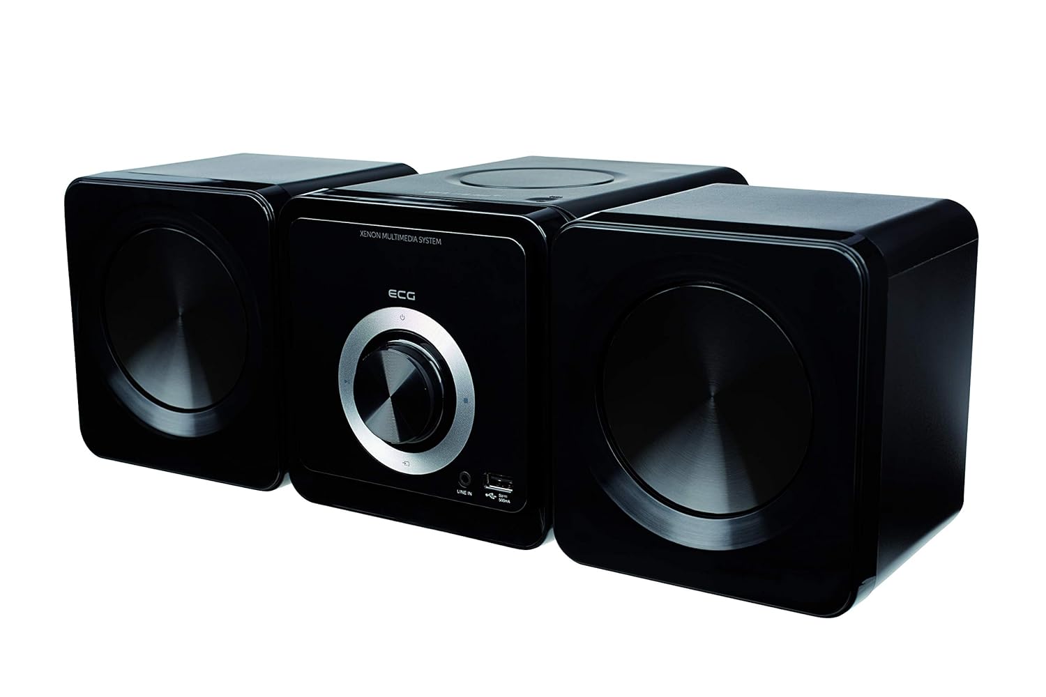 ECG XMS 144 U CD de Sistema Microondas - CD, CD-R/RW, MP3; USB de ...