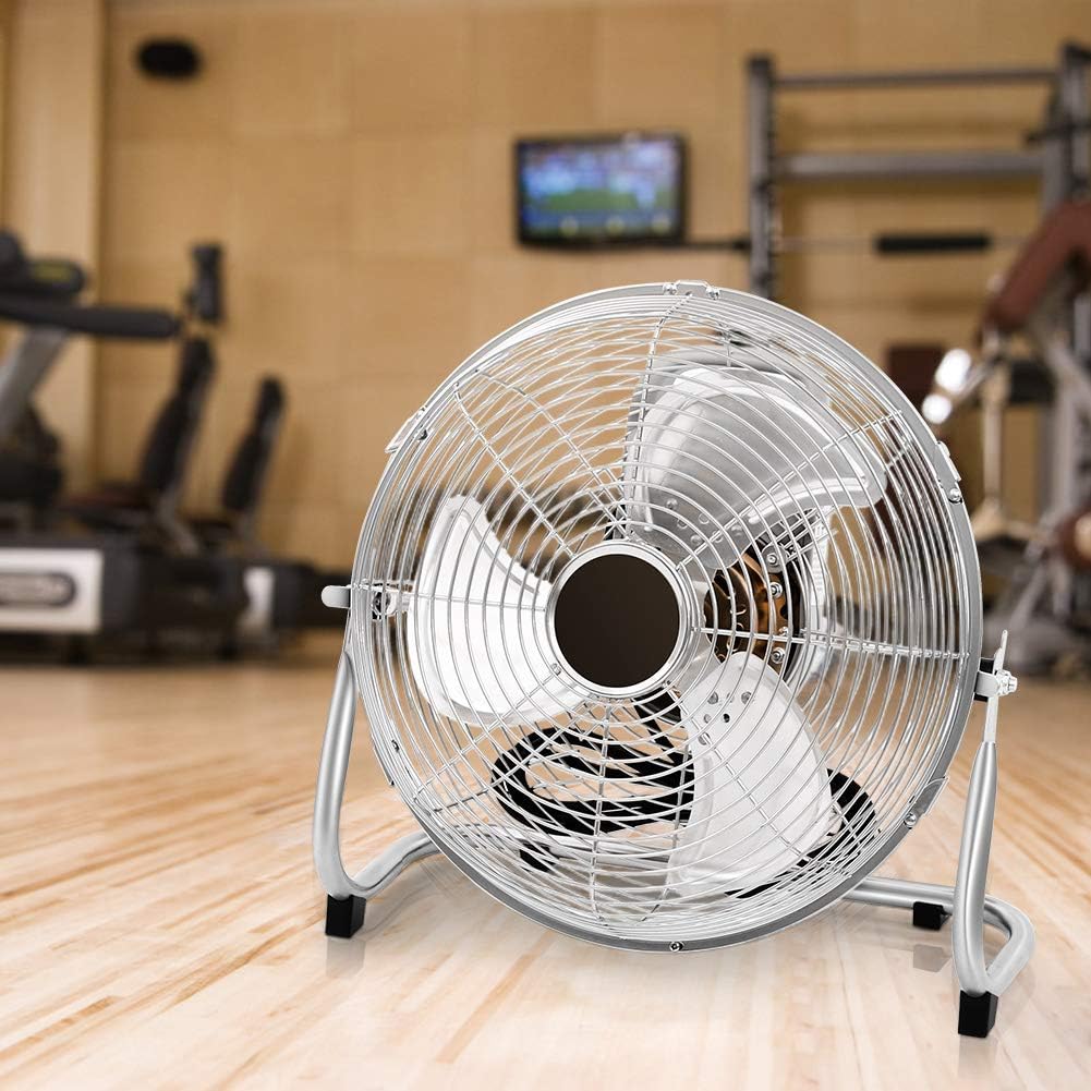 Tribesigns 12" Metal Floor Standing Fan Cooling Fan, High Velocity