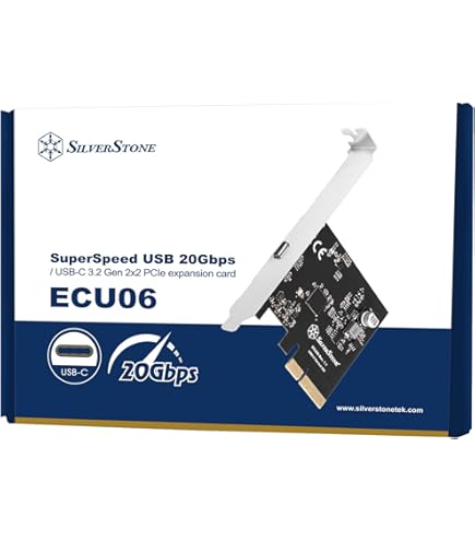 Amazon.com: SilverStone Technology ECU02-E PCI Express Card