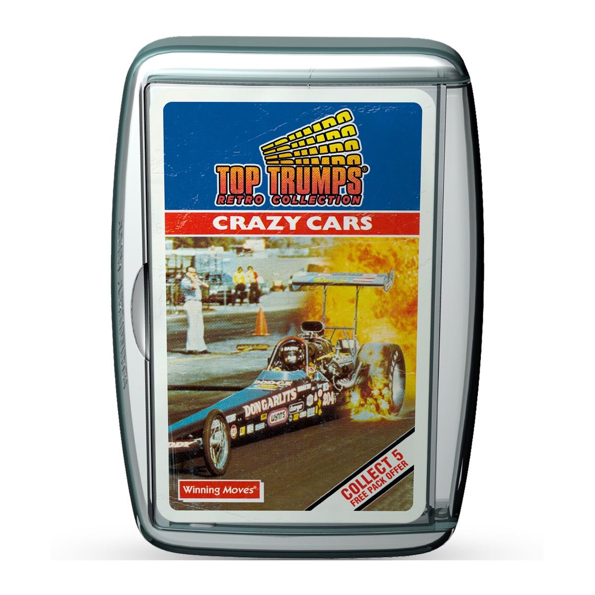 Crazy Cars Retro Top Trumps Card Game