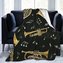 Premium Soft Warm Flannel Blanket Elegant Cozy