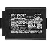 Cameron Sino Battery for 3M TAC300, TAC300-OTH, TAC500 PN:3M ALPHA1100 900mAh / 3.33Wh