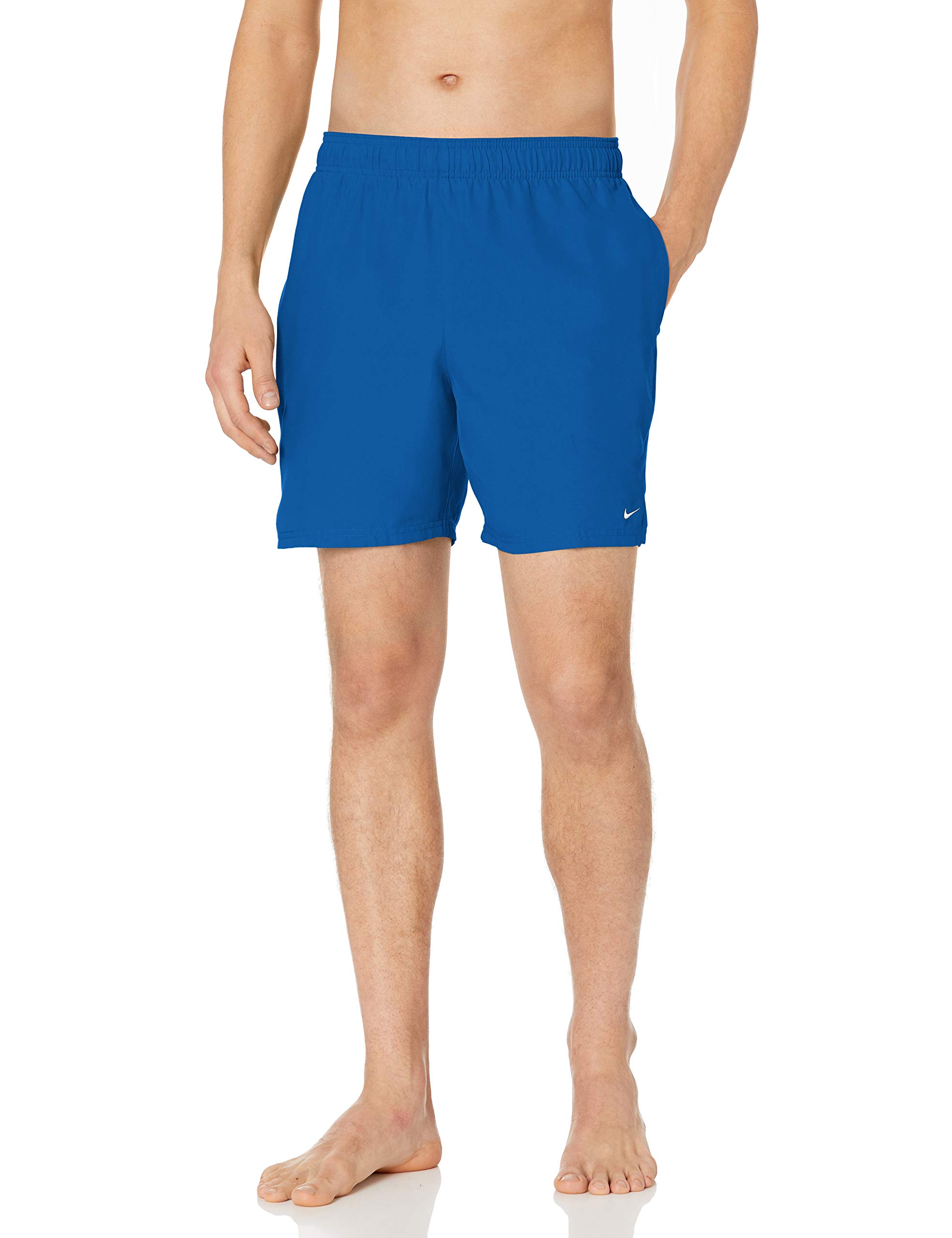 Nike Men's Standard Solid Lap 7" Volley Short Swim Trunk Beachwear