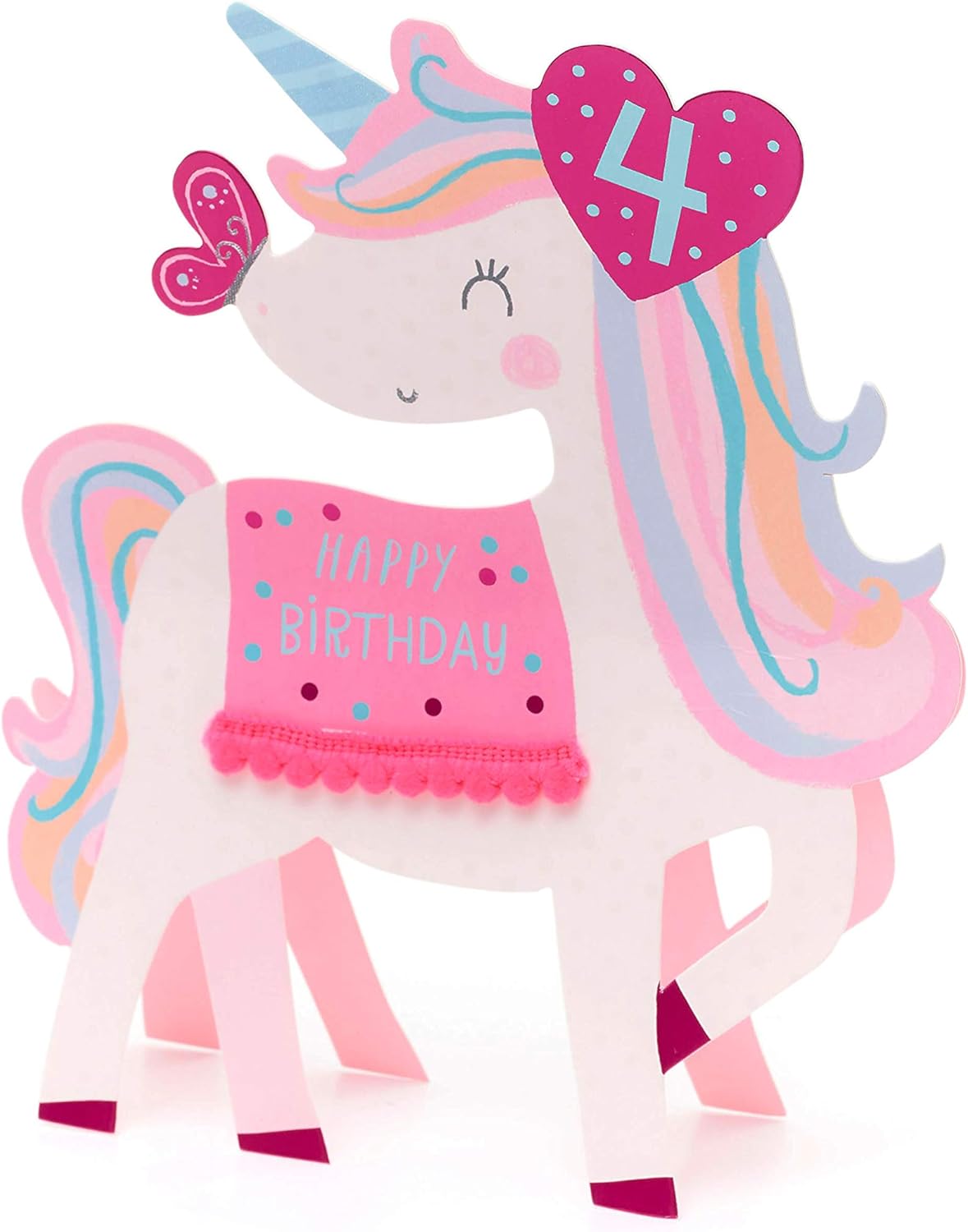 Carte D Anniversaire 4 Ans Pour Fille Motif Licorne Amazon Fr Fournitures De Bureau Carte D Anniversaire 4 Ans Pour Fille Motif Licorne Amazon Fr Fournitures De Bureau