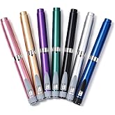 60 Units Reusable Peptide Injection Pen Set of 7 Pens, Multi-Color, RUO | With 7 Bonus Cartridges, Adjustable Dose Dial, 3mL Cartridge Compatible, Color-Coded Organization, Research Use Only