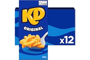 Kraft Dinner Original Macaroni and Cheese Dinner, 200g, 12 ct Case