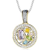 UNY Luxury Cable Wire Pendant Box Chain Necklace Women Fashion Jewelry Multi CZ Unique Present Gifts Designer Inspired