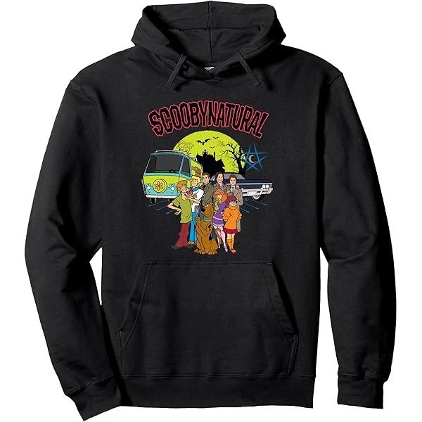 Sweat à Capuche Scooby-Doo Officiel - Modèle Scooby Happy - 100% Licence Originale