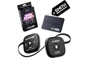 Aleck Snow Series Pro Universal Wireless Bluetooth Helmet Speakers Headphones for Ski and Snowboard Audio-Ready Helmets, Glov