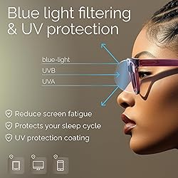 miyya Oversized Blue Light Glasses For