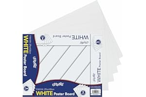 Pacon Poster Boards (PAC5417) 11 x 14, White