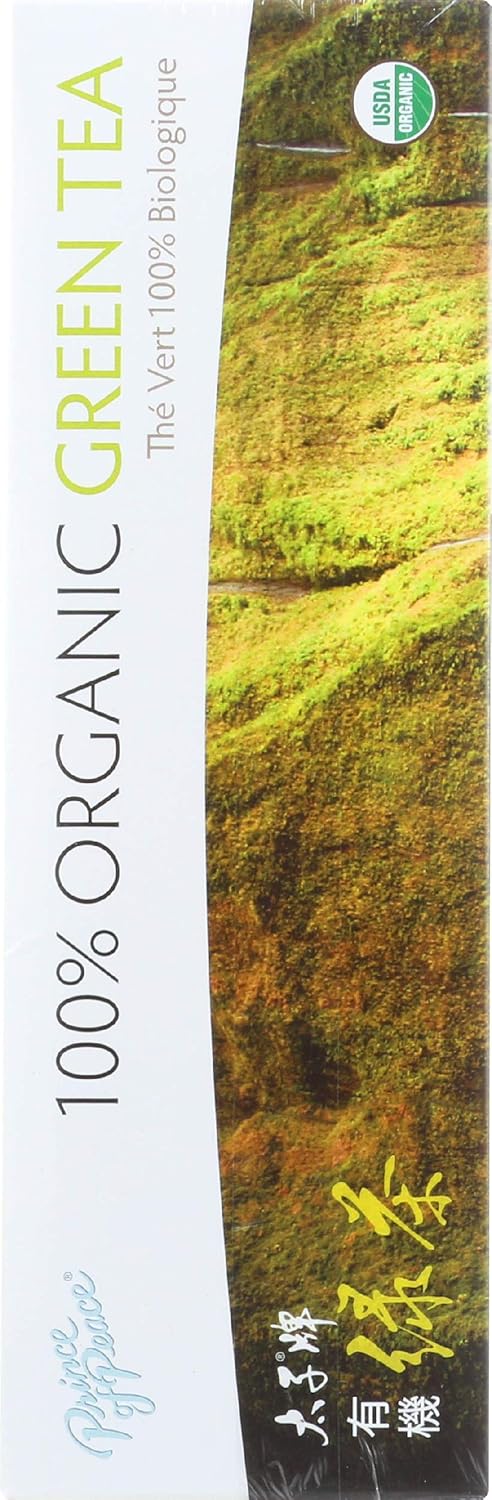 Prince of Peace Organic Green Tea 100 Tea Bags - 2 pack : Grocery & Gourmet Food