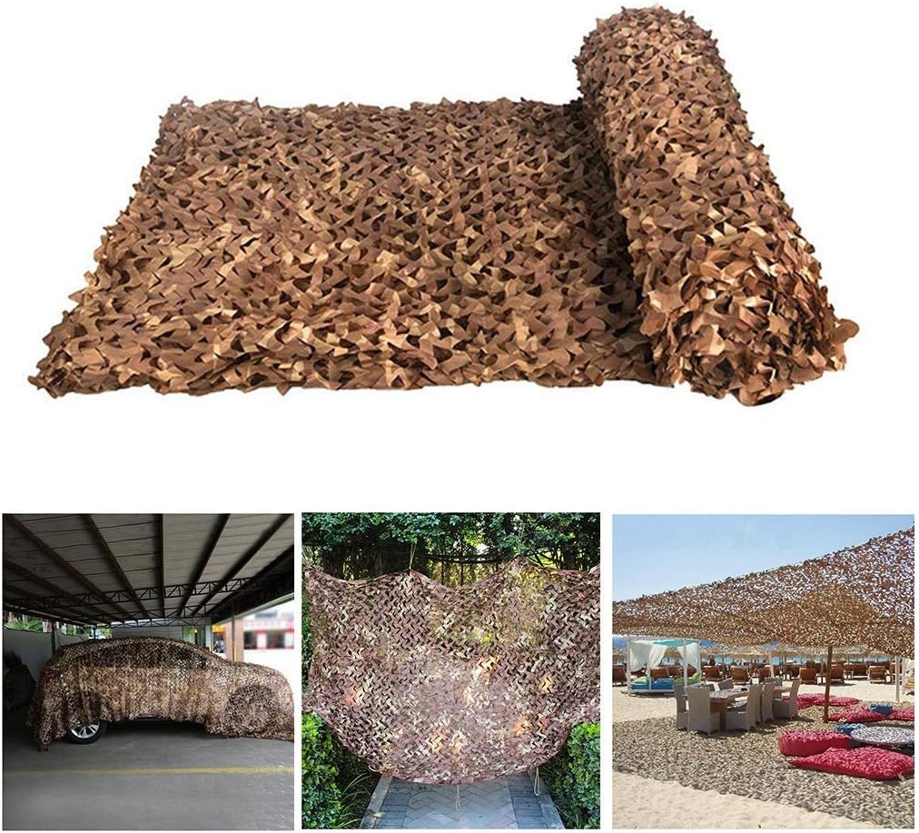 Red de camuflaje grande, dormitorio del camuflaje del desierto neto