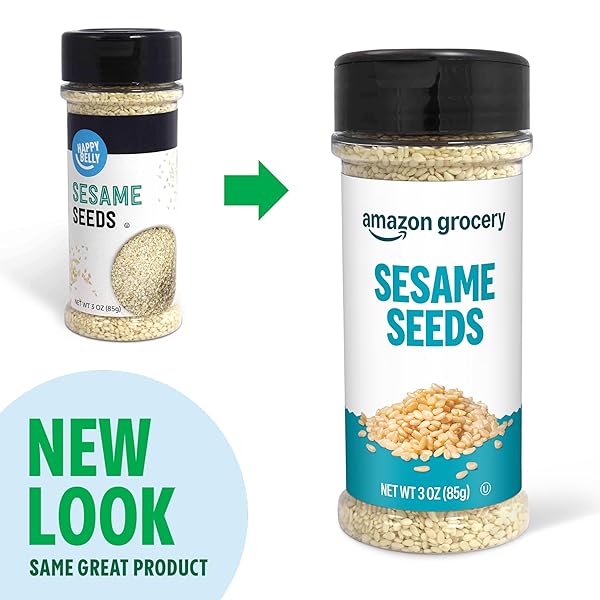 AMAZON GROCERY, SESAME SEEDS, 3 OZ