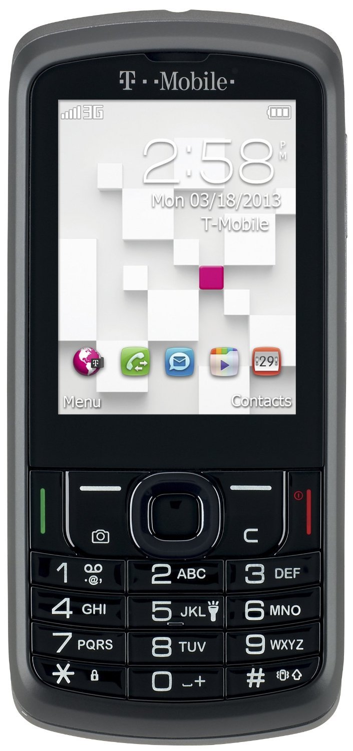 Alcatel Sparq II 875 T-Mobile Branded Cell Phone w/Slide-out QWERTY Keyboard - Black (No Warranty)