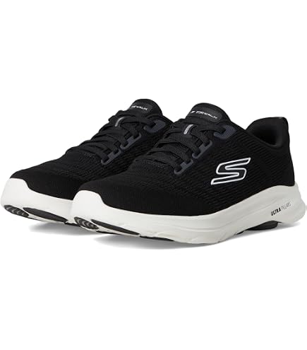Amazon.com | Skechers Men's Go Walk 7- Ennoble Black/Grey 7 Medium