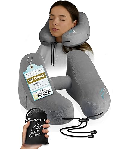 Almohada Cervical Viaje Cojin Viaje Inflable Almohada Inflable