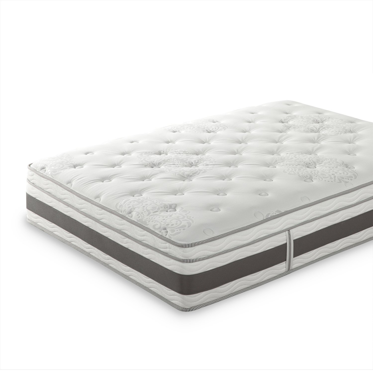 KING Zinus 14 Inch Gel-Infused Memory Foam Hybrid Mattress, King