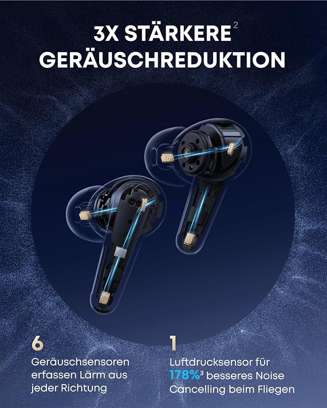 by Anker Liberty 4 Pro, Kabellose Noise Cancelling Kopfhörer