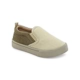 OshKosh B'Gosh Boy's Austin Sneaker, Khaki, 4 Toddler