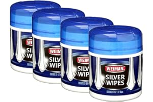 Weiman 20CT SLV Wipes (Pack of 4)