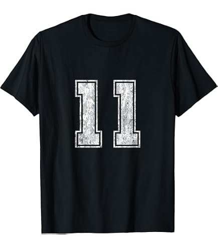 Amazon.com: Number 9 T-Shirt Vintage Nine Tee Sports Design T