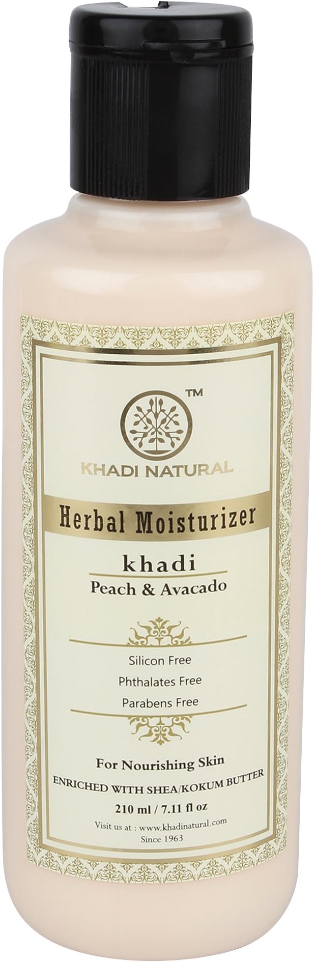 Organic Khadi Peach Avacado Moisturizer SLS Free (210 ml)