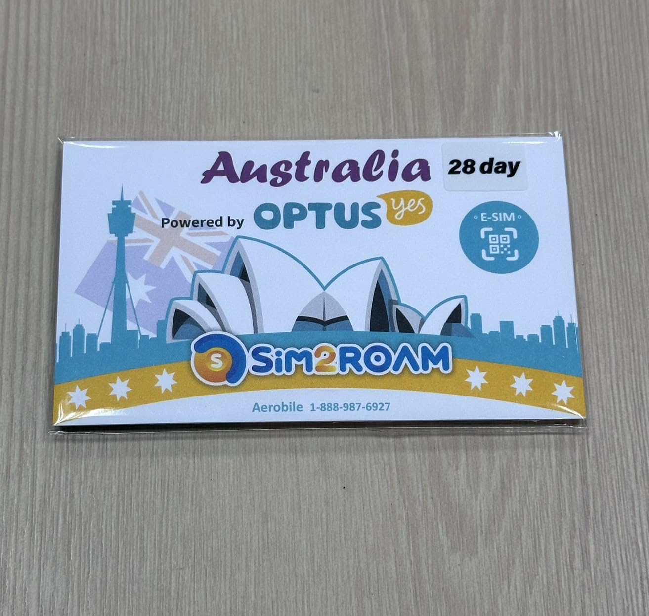 Australia Prepaid eSIM Card 28 Days| Unlimited Australia Local Calls & SMS | 30GB Internet Data+ International Call Credit AU$ 25 | Australia Optus Network (28 Days)