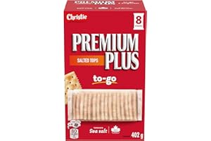 PREMIUM PLUS TO- GO SALTED 402g, Pack of 8 individually wrapped cracker stacks, Crackers, Soda Cracker, Snack