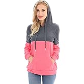 Bearsland Women's Maternity Breastfeeding Sweater Hoodie Nursing Sweatshirt with Pockets