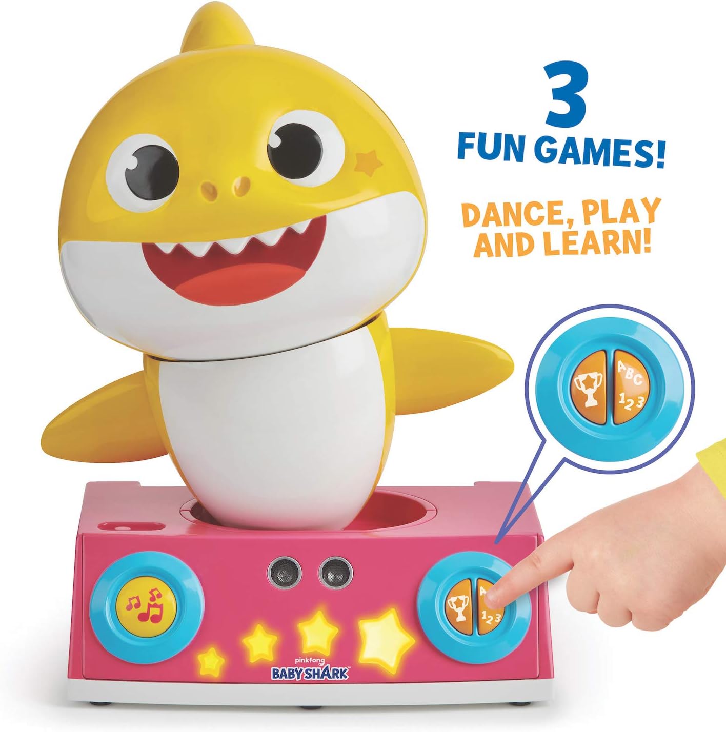 WowWee Pinkfong Baby Shark Official - Baby Shark Dancing DJ: Toys & Games