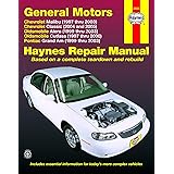 General Motors Malibu, Classic, Alero, Cutlass, Grand Am 1997 thru 2003 Haynes Repair Manual: Chevrolet Malibu (1997 thru 200
