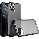 YOUNIKE Shockproof iPhone 11 Pro Max Case 6.5 Inch with Translucent Matte Cover Anti-Drop Protection, Soft Edges Case…