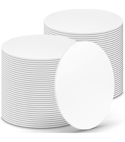 100-Count 4 Inch Gold Round Mini Cake Boards - Grease-Proof Foil Covered Dessert Stands For Cupcakes, Pastries & Treats