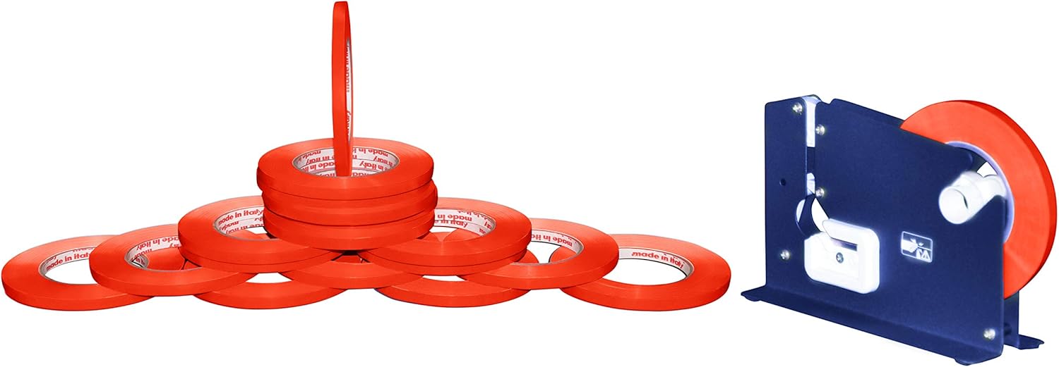 Poly Bags Sealer Tapes Packaging Sealing Tape 3/8" x 180