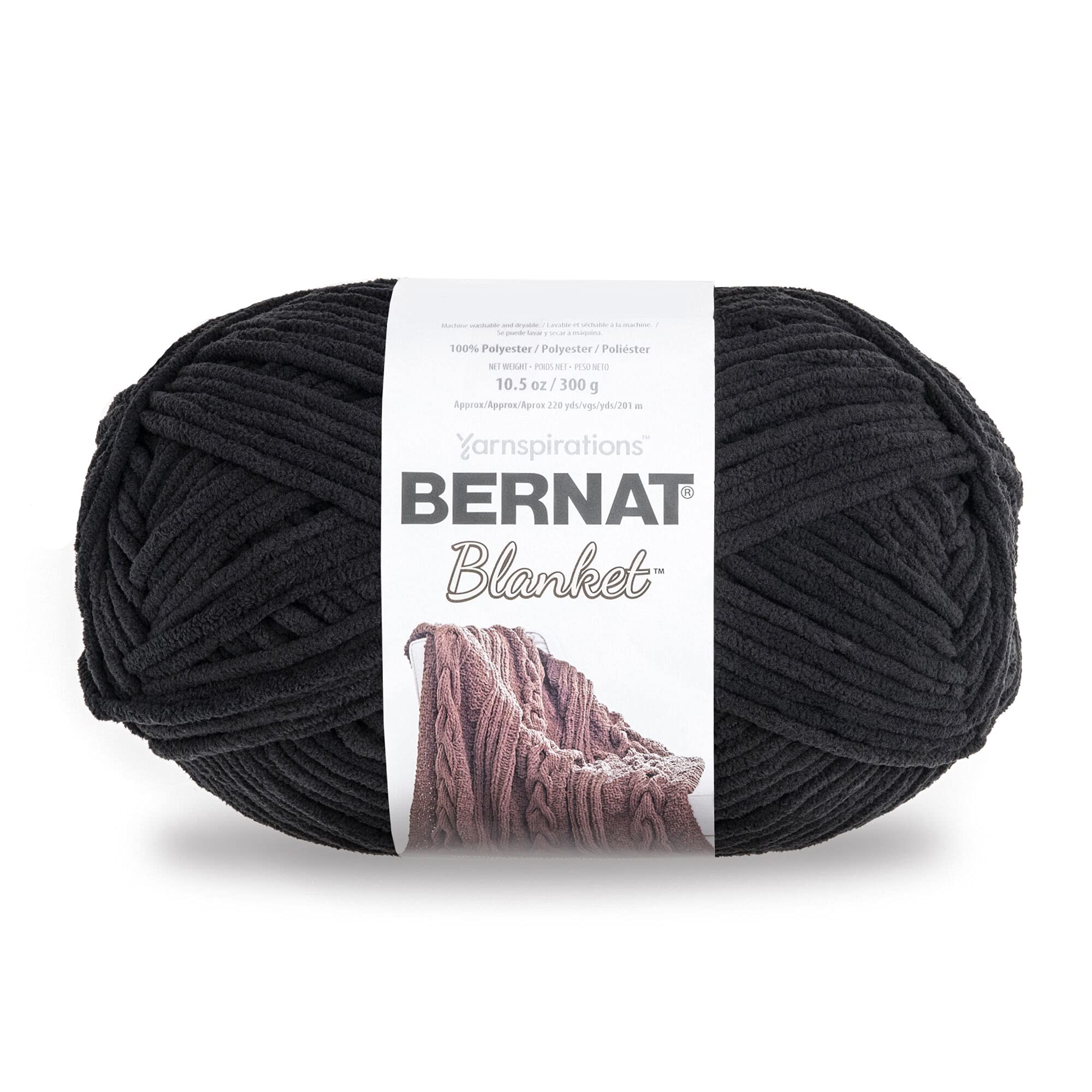 Bernat Blanket 300g - Coal