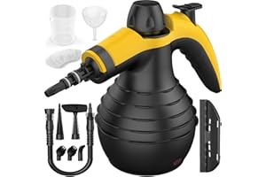 Handheld Steam Cleaner, Pressurized Multi-Surface Steam Cleaner with 10pcs Accessories, Chemical Free Multi-Purpose Steam Cle