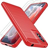 for Moto G Play 4G 2024 Case: with 2pcs Screen