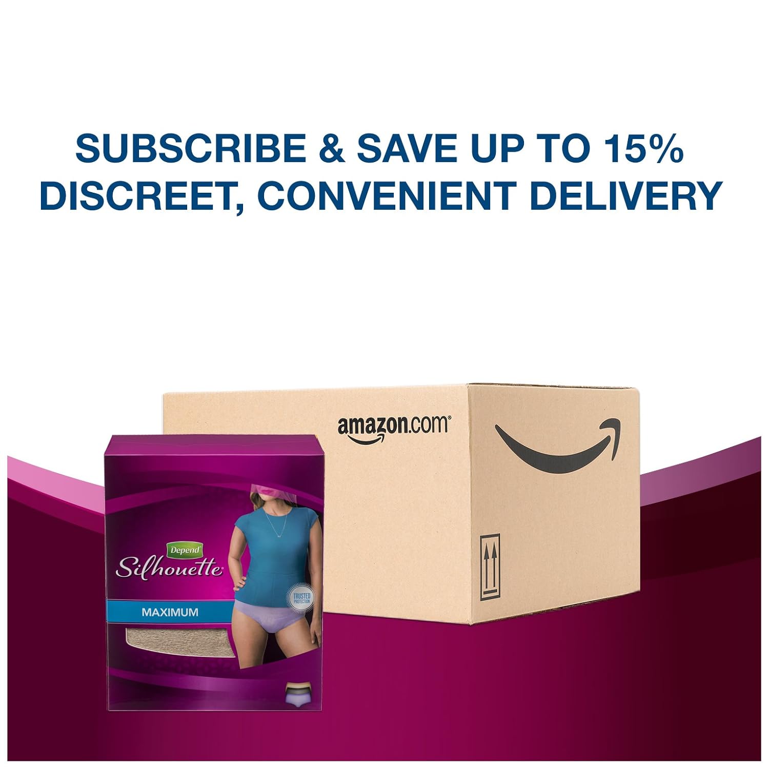 Depend Silhouette Incontinence Underwear for Women, Maximum Absorbency
