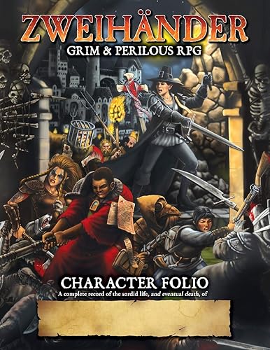 Download ZWEIHANDER Grim & Perilous RPG: Character Folio PDF
