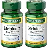 Nature's Bounty Melatonin Quick Dissolve Tablet, 45 Count (Pack of 2)